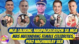 Mga Lalaking Nakipagrelasyon sa Mga Mas Matandang Female Celebrities pero naghiwalay sila [upl. by Cela]