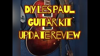 Diy Les Paul guitar kit buildupdate review [upl. by Jeritah]