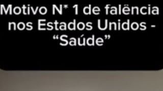 Motivo N1 de falência nos Estados Unidos [upl. by Assedo]