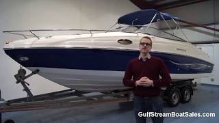 Rinker 232  Review and Water Test by GulfStream Boat Sales [upl. by Durware444]