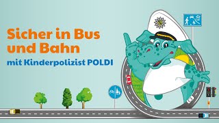 Kinderpolizist POLDI erklärt Das musst du in Bus und Bahn beachten [upl. by Bale]