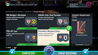 FIFA 23 Marquee Matchups  Fiorentina v Bergamo Calcio SBC  Cheap Solution amp Tips [upl. by Ertemed138]