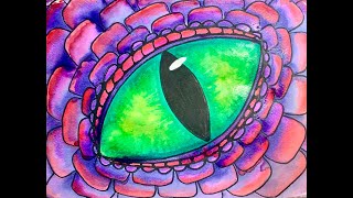 Dragon Eye Painting [upl. by Lindsey553]