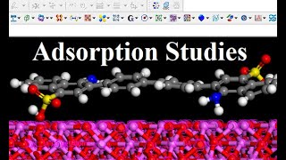 Adsorption Studies by Material Studio adsorption material studio MajidAli2020 [upl. by Naut]