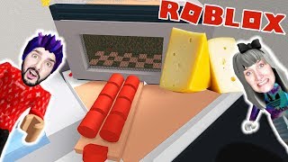 Roblox AUS KÜCHE ENTKOMMEN  Kaan amp Nina springen über Messer  ESCAPE THE KITCHEN OBBY [upl. by Romonda]