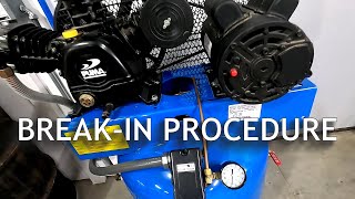 Woodshop Air Compressor ― BreakIn Procedure and Leak Testing [upl. by Tamma717]