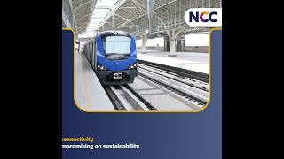 Chennai metro rail phase 1  NCC Limited [upl. by Nottnerb]