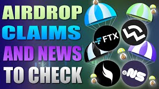 ⚠️ Airdrop Claims amp News of November 2nd Week ⚠️ [upl. by Singer]