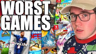 I Played The 24 WORST Nintendo Switch Games [upl. by Featherstone432]