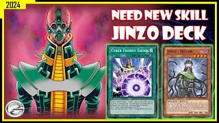 JINZO DECK NEED NEW SKILL GAMEPLAY FEBRUARY 2024  YUGIOH DUEL LINKS [upl. by Tigdirb]