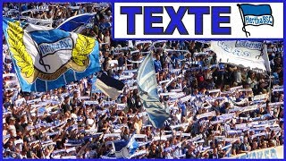 Hertha BSC FANGESÄNGE MIT TEXTEN [upl. by Emoryt]