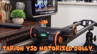 Tarion Y5D Motorized Camera Dolly  Slider [upl. by Stiles]