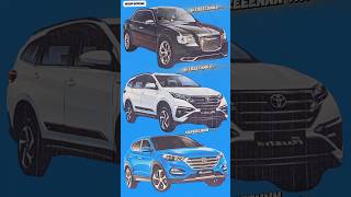 MOBIL CHRYSLER MOBIL TOYOTA RUSH DAN MOBIL HONDA TUCSON shorts [upl. by Werby992]