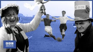 1952 FA Cup SCUNTHORPE Prepare for SPURS  Newsreel  Classic Sport  BBC Archive [upl. by Nandor]