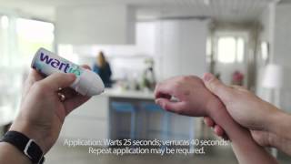 Wartie Wart and Verruca remover commercial  UK 2015 [upl. by Llebasi]