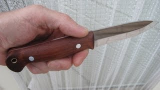 Knife making  Tesco bushcraft knife [upl. by Mossman]