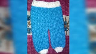 Baby woolen pant  Crochet pant  Handmade pant  crochet [upl. by Dugan]