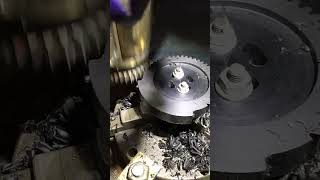 CNC gear hobbing machine customized processing of fan shaped gearsfanshaped gears worm [upl. by Fidelia]