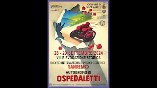 Autodromo di Ospedaletti  rievocazione storica motociclistica [upl. by Am]