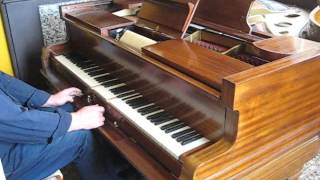 1913 Gotha built Steck Pianola Piano [upl. by Glynn469]