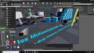 UE4 VR Plugin Work  Grip Scripts [upl. by Ahcatan99]