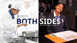 Both Sides of Restaurant Service  Le Cordon Bleu New Zealand [upl. by Ajad]