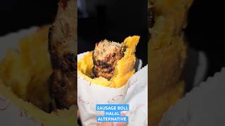 Greggs Sausage Roll Halal Alternative kebbabroll pastry foodies shishkebab nafees punjab [upl. by Anawat]