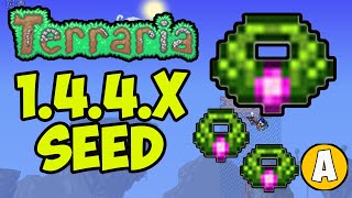 Terraria how to get fast ANKLET OF THE WIND NEW SEED for 1449 SURFACE [upl. by Oironoh435]