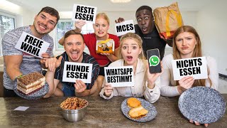 Ereigniskarten bestimmen 1 Tag lang unser Essen [upl. by Adlev]