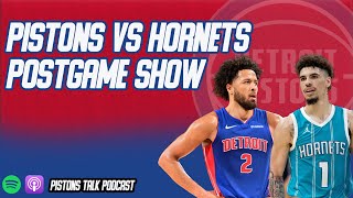 Detroit Pistons vs Charlotte Hornets Postgame Show  Pistons Talk Podcast [upl. by Bibbye328]