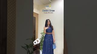 Denim Dresses Under ₹1000 flipkart  Links in Description 🔗 [upl. by Persian287]