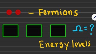 Number of ways of distributing fermions in different energy levels physics jee net [upl. by Anahsal]