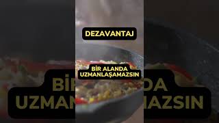 GASTRONOMİ BÖLÜMÜNÜN AVANTAJLARI VE DEZAVANTAJLARI [upl. by Nawoj]