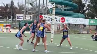 2024 BFNL netball elimination final  Eaglehawk v Strathfieldsaye third quarter [upl. by Nottnerb]