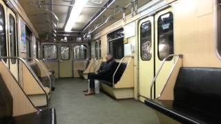 Budapest Metro  M3  Klinikák  Corvin negyed 1080p  Old train [upl. by Nnaeed]