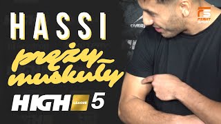 HASSI PRĘŻY MUSKUŁY RYWAL TO BOKSER I REKORDZISTA NAPISZĘ DO KARATE COMBAT HIGH LEAGUE 5 [upl. by Ahsied713]