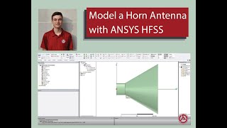 Model a Horn Antenna with ANSYS HFSS [upl. by Radnaskela896]