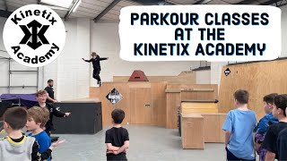 Parkour Classes at the Kinetix Academy in Essex [upl. by Ariak237]