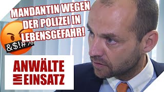 quotNicht euer Ernstquot🤬​👮🏻Polizei bringt Mandantin in Lebensgefahr  22  Anwälte im Einsatz SAT1 [upl. by Hendrick]