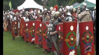 LEGIO II AUGUSTA  2nd Augusta Legion Chester  DEVA  2012 [upl. by Nappy]