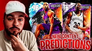 MY CONTENT PREDICTIONS FOR TMRWS DROP IN NBA 2K25 MyTEAM [upl. by Ennaeus]