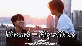 Changbin amp Han Jisung Binsung Edit  Fly with me ♡ [upl. by Beal499]