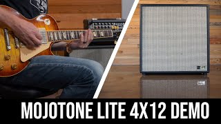 Mojotone Lite Series 4X12 Extension Cabinet Loaded With Celestion NeoCreambacks Product Overview [upl. by Gney236]