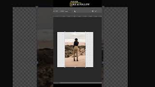 How to Resize Without Disturbing Objects in Photoshop adobephotoshop editing shorts [upl. by Silado]