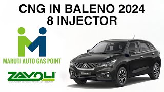 CNG in Maruti Suzuki Baleno 8 INJECTOR  Zavoli Bora s64 Dualjet Kit  Maruti Auto Gas Point [upl. by Aric]