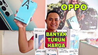 DAFTAR HARGA HP OPPO 2022  BANYAK YANG TURUN HARGA [upl. by Ilwain810]