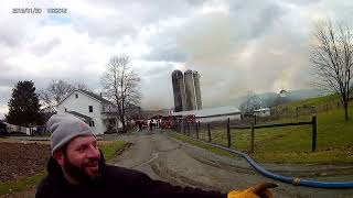 2023 Lancaster County Barn Fire [upl. by Ynoble]