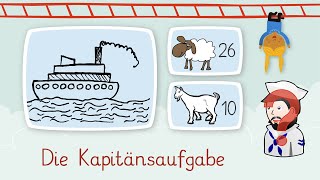 Wie alt ist der Kapitän Kapitänsaufgaben Modellieren und Sachaufgaben [upl. by Atinnek]