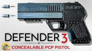 DEFENDER 3 • CONCEALABLE PCP Air Pistol [upl. by Silrak]