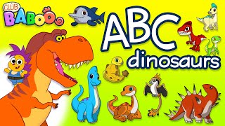 ABC dinosaurs  Learn the ABC with 26 dinosaurs for children  Dino ABC for kids [upl. by Ssyla]